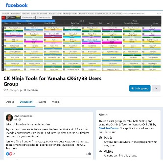 CK Ninja Tools for Yamaha CK61/88 Users Group